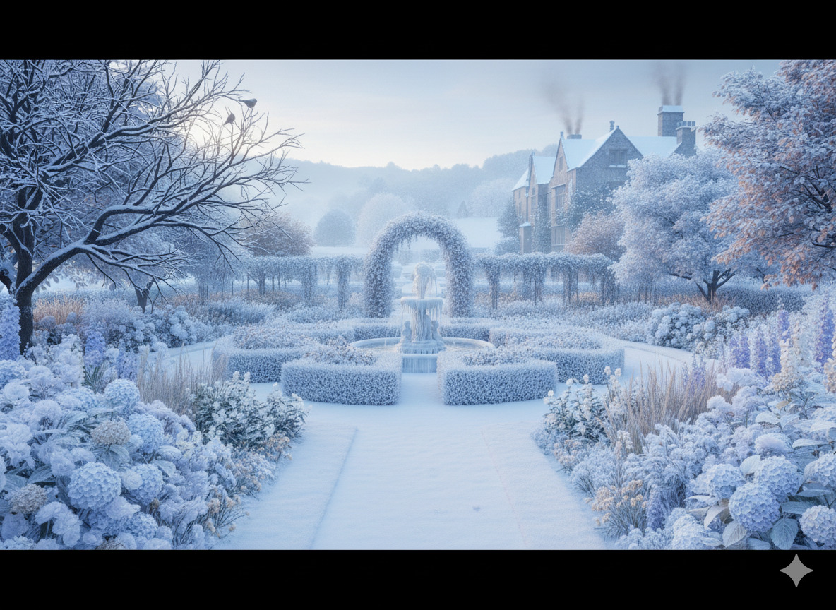 Winter garden design
